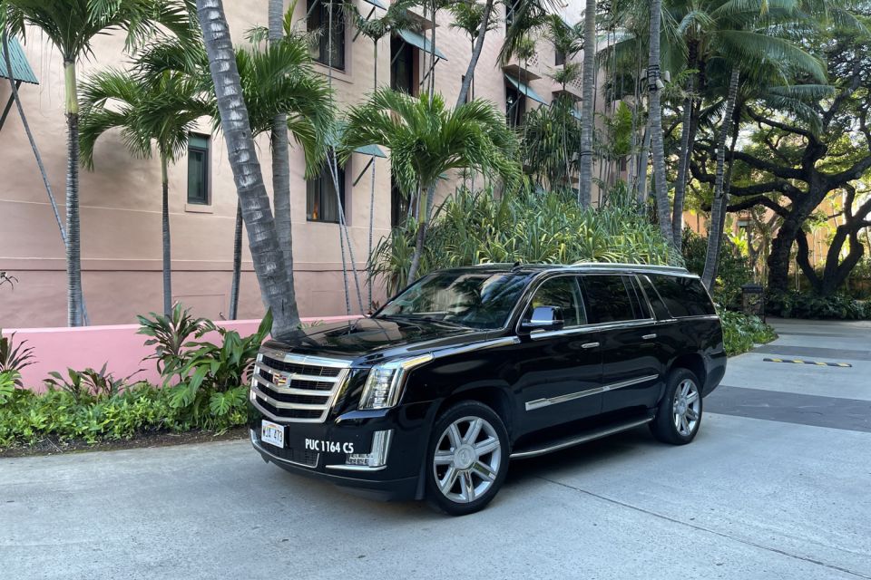 Oahu: Honolulu Airport Private by Escalade SUV - Helpful Tips for Customers