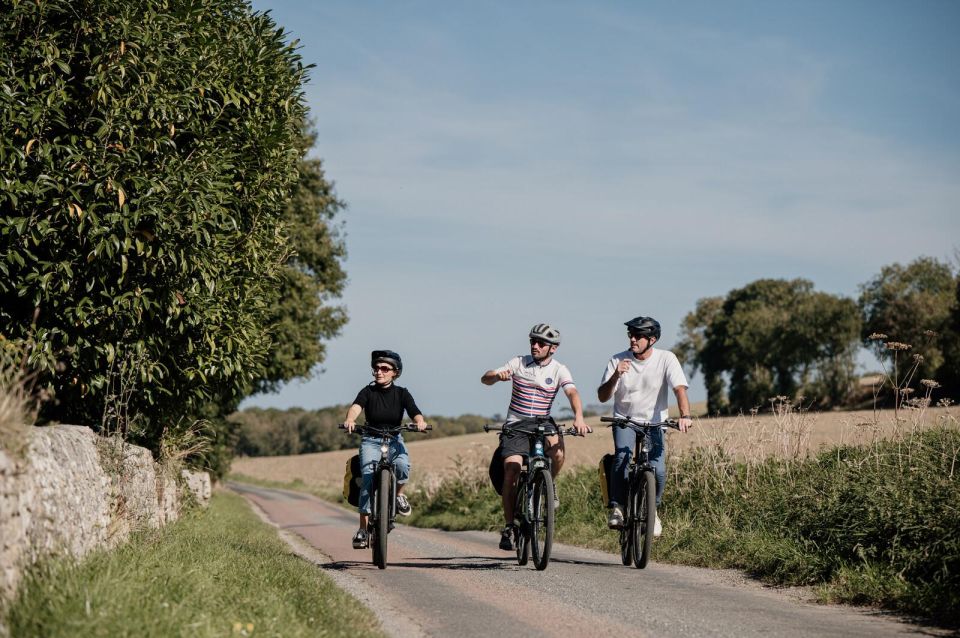 Omaha Beach : Guided Electric Bike Tour - Tour Description