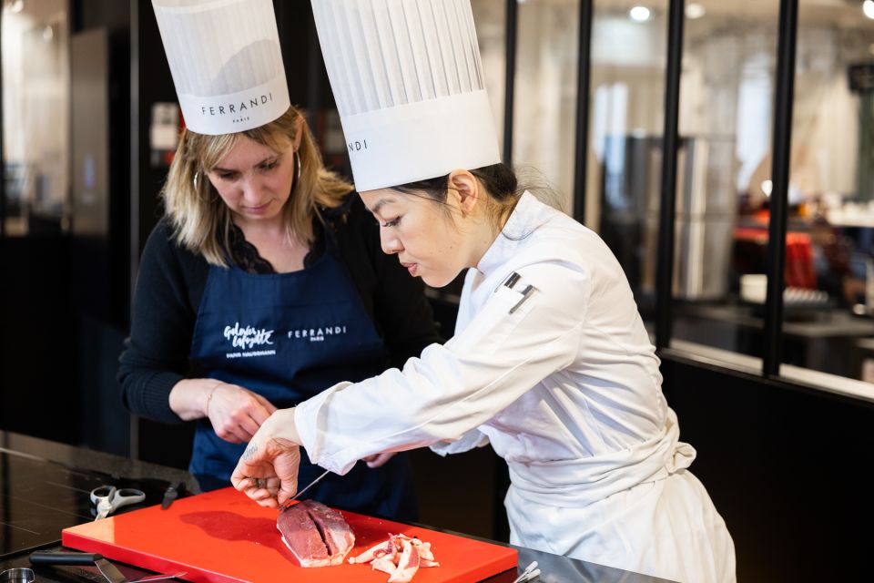 Paris: Cooking Class With Ferrandi at Galeries Lafayette - Experience and Inclusions