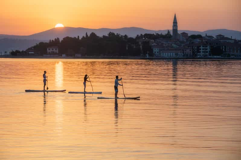 Portorož: Sunset Coastline Stand-Up Paddleboarding Tour - Experience Description