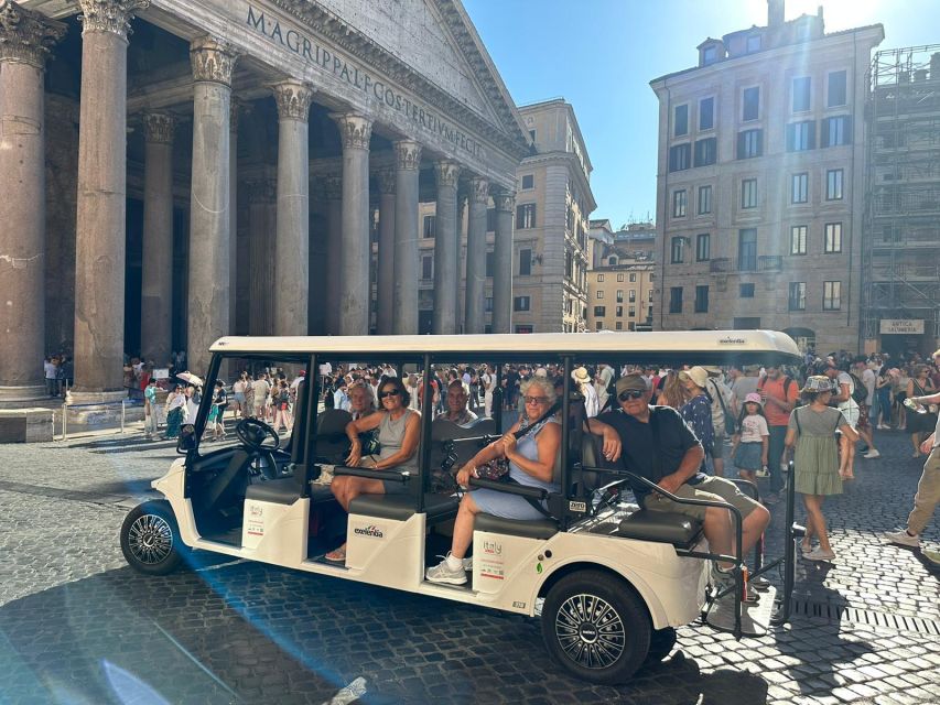 Private Golf Cart Tour in Rome - The Capuchin Crypt - Itinerary