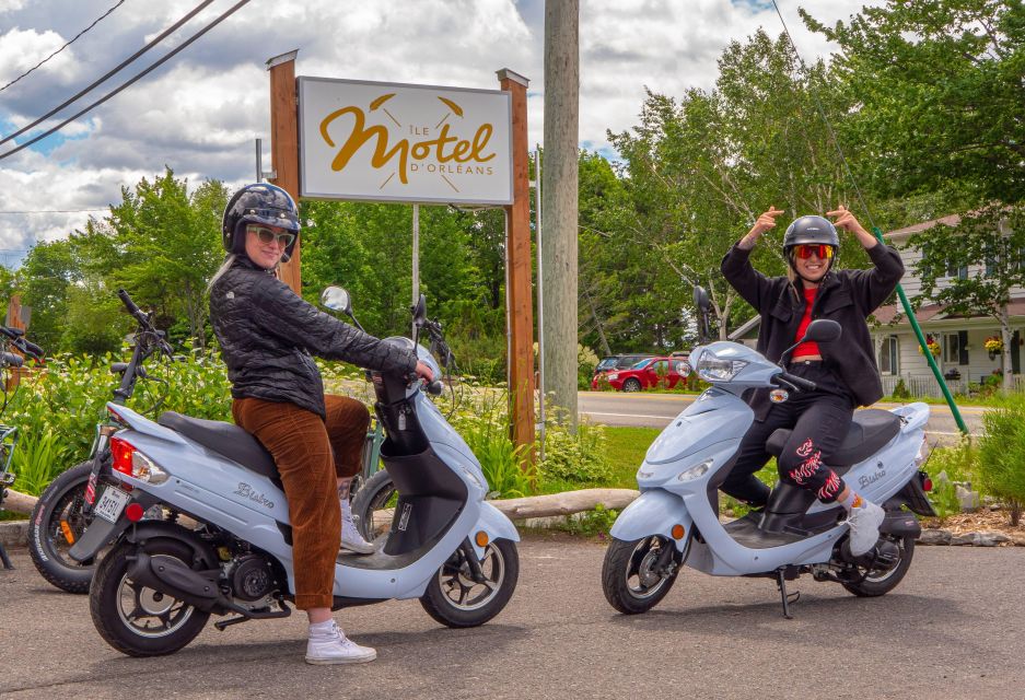 Quebec City: Scooter Rental on Ile D'orléans for Agrotourism! - Important Information