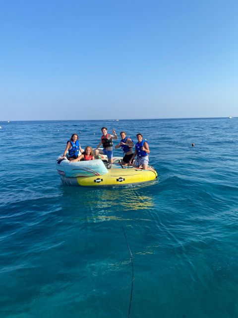 Rhodos : Crazy Sofa Watersports Adventure - Group Experience and Location