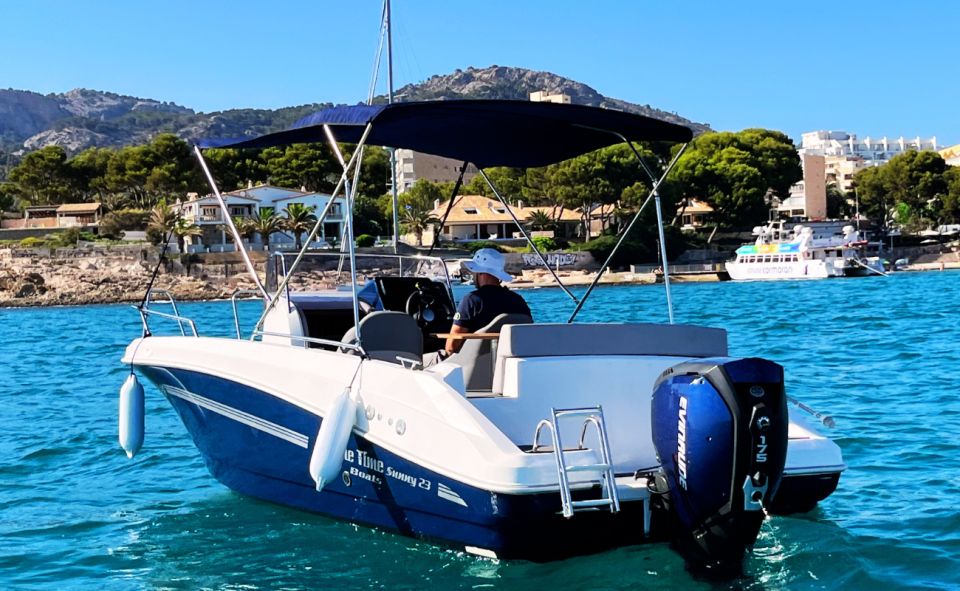 Santa Ponsa: BOAT Tour With License. Be the Captain! - Starting Location and Itinerary Options