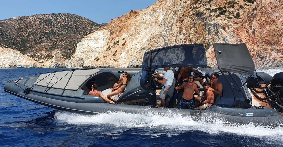 Serifos: Private RIB Cruise With Swim Stops, Snacks & Drinks - Inclusions and Booking Details