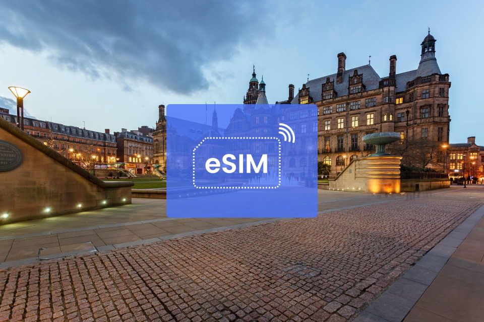 Sheffield: Uk/ Europe Esim Roaming Mobile Data Plan - Includes