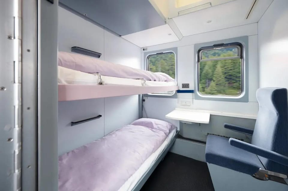 The Good Night Train From Brussels to Berlin and Back - Journey Description