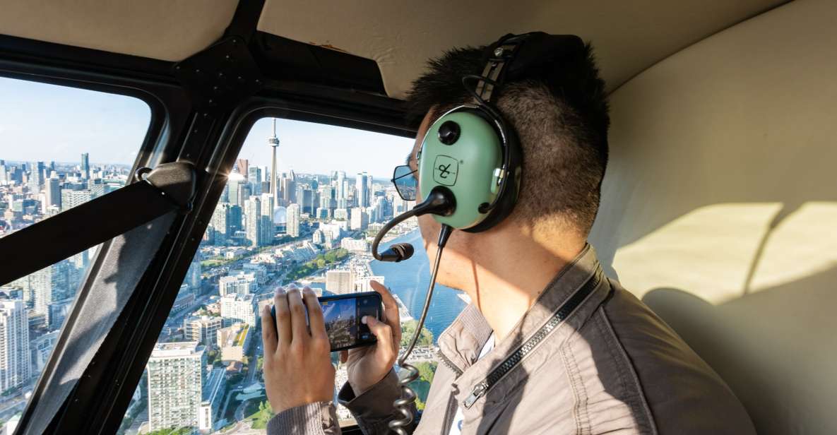 Toronto: City Sightseeing Helicopter Tour - Inclusions