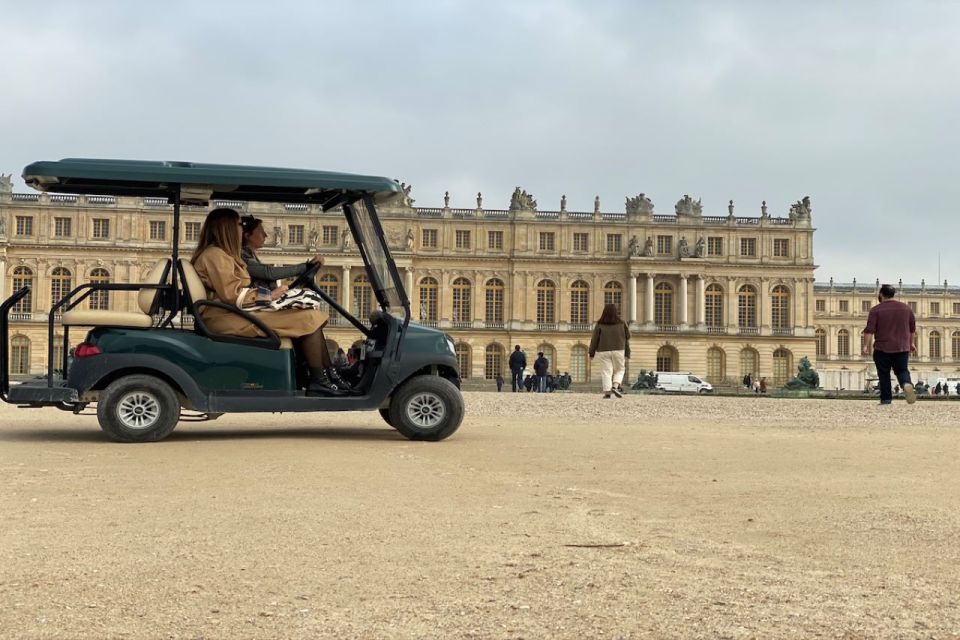 Versailles: Royal Palace & Gardens Private Golf Cart Tour - Booking Information and Flexibility