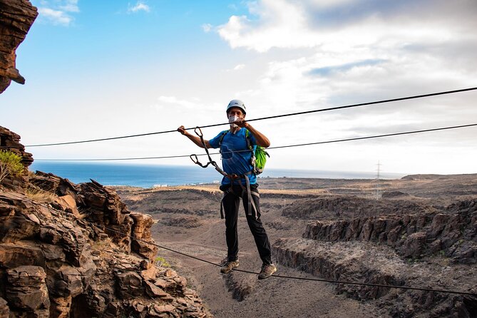 Via Ferrata in Gran Canaria. Vertical Adventure Park. Small Groups - Booking and Cancellation Policy