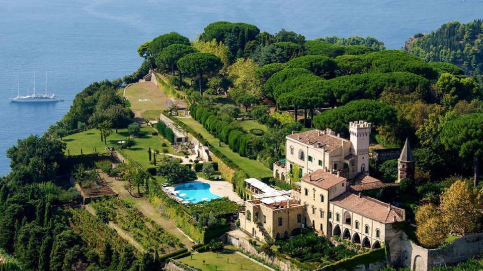 Villa Cimbrone in Ravello and Amalfi Coast From Rome - Inclusions in the Tour Package