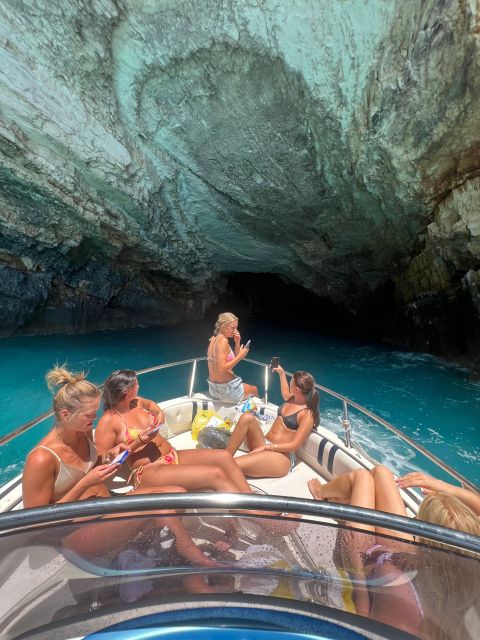 Zakynthos: Laganas Marine Park Speedboat Tour With Swimming - Itinerary Overview