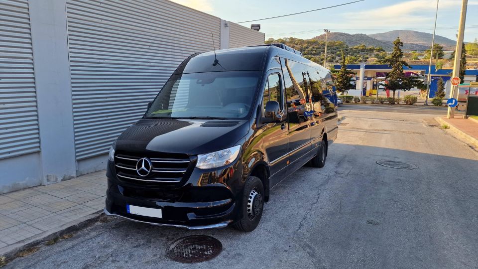 Alimos Marina to Athens Airport Economy Van Transfer - Directions