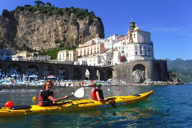 Amalfi Coast Kayak Tour Along Arches, Beaches and Sea Caves - Logistics and Meeting Point