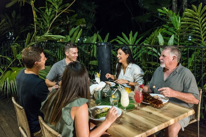 Daintree Afternoon Nocturnal Nature and Wildlife Tour - Enjoying Local Cuisine and Drinks