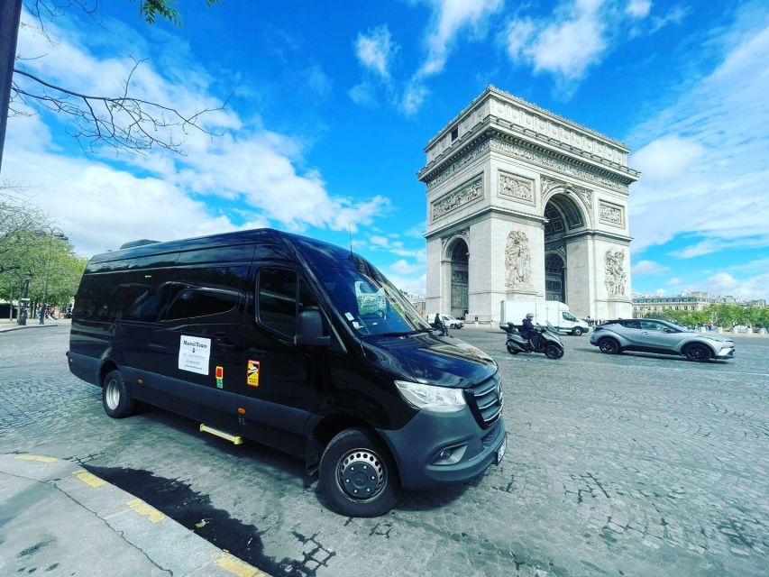 From Paris to London or Back: Private One Way Transfer - Payment and Driver Details