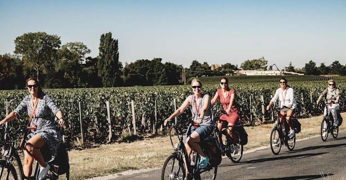 From Saint-Emilion : Half Day Electric Bike Tour - Included in the Tour