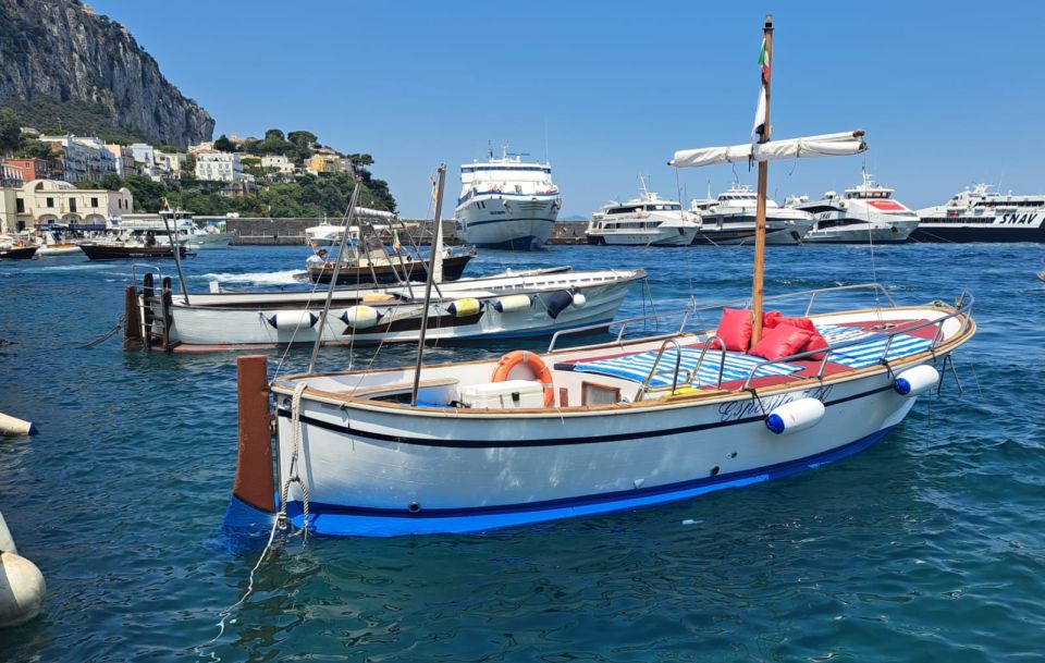 Full Day Around Island of Capri 6h Tours - Additional Information