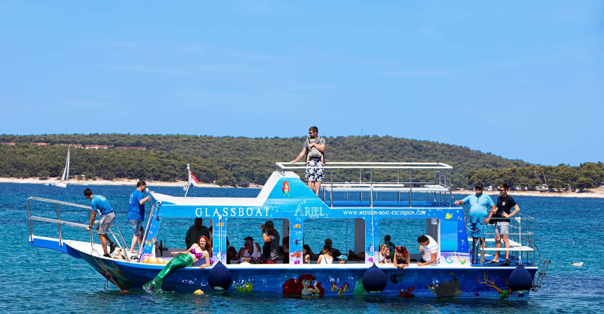 Medulin: Private Glass Bottom Boat Tour to Levan Island - Highlights