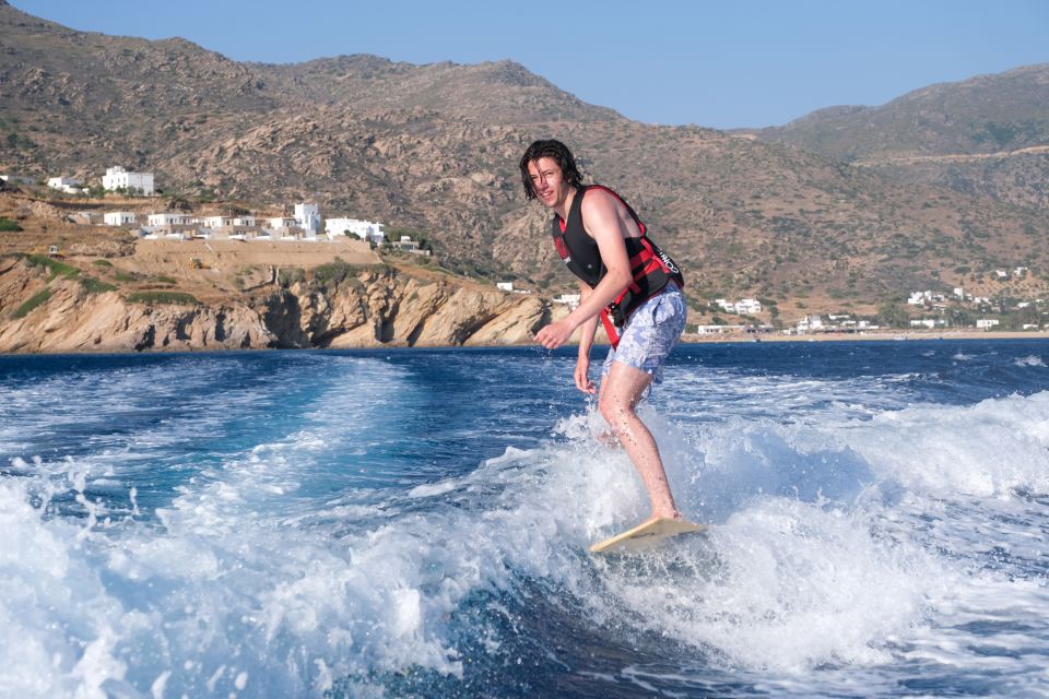 Mylopotas: Private Mastercraft X Boat Ride With Wakeboarding - Meeting Information