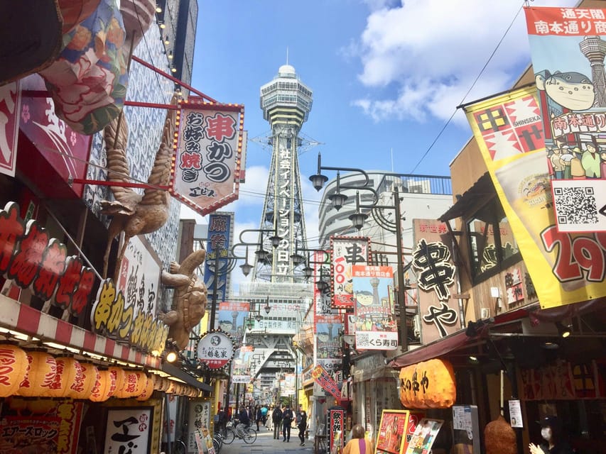 Osaka: Private Guided Tour of the Modern City - Culinary Delights and Food Markets