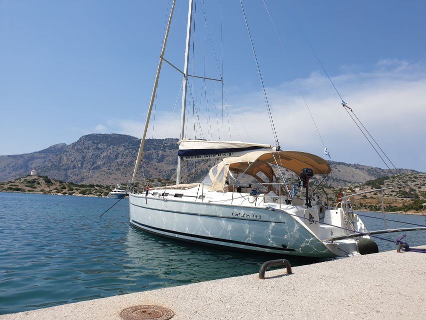 Rhodes: Kallithea & Antony Quinn Bay Private Sailing Cruise - Inclusions and Meeting Point