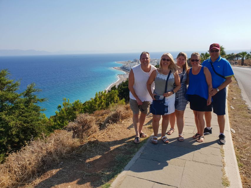 Rhodes Town and Lindos: Private Minibus Tour - Detailed Itinerary