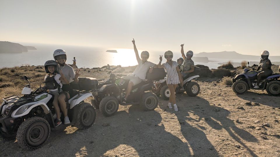 Santorini: ATV Quad Bike Tour With Lunch - Common questions