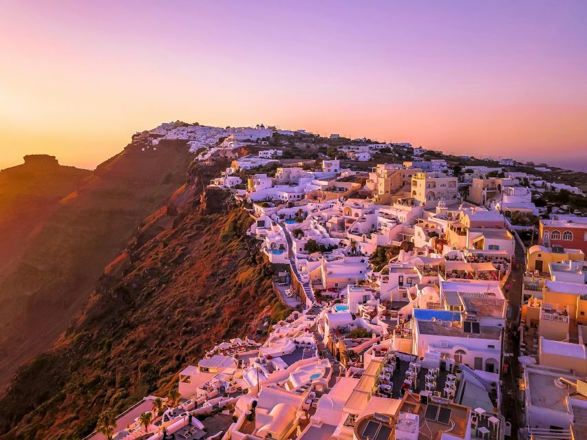 Santorini Tour : Oia, Black Beach, and Pyrgos Half-Day Tour - Itinerary