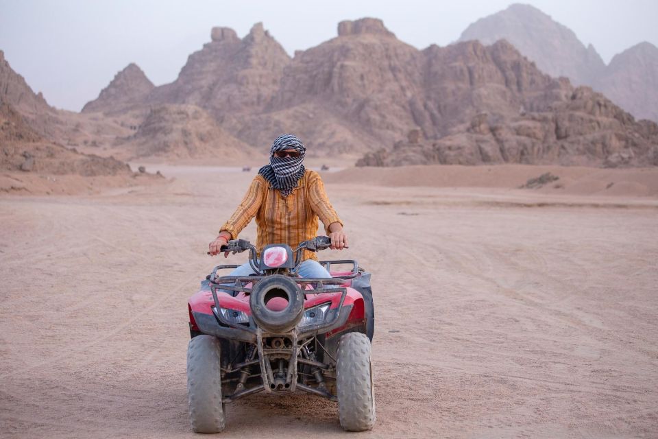 Sharm El Sheikh: ATV Quad Bike & Private Speedboat Adventure - Itinerary Highlights