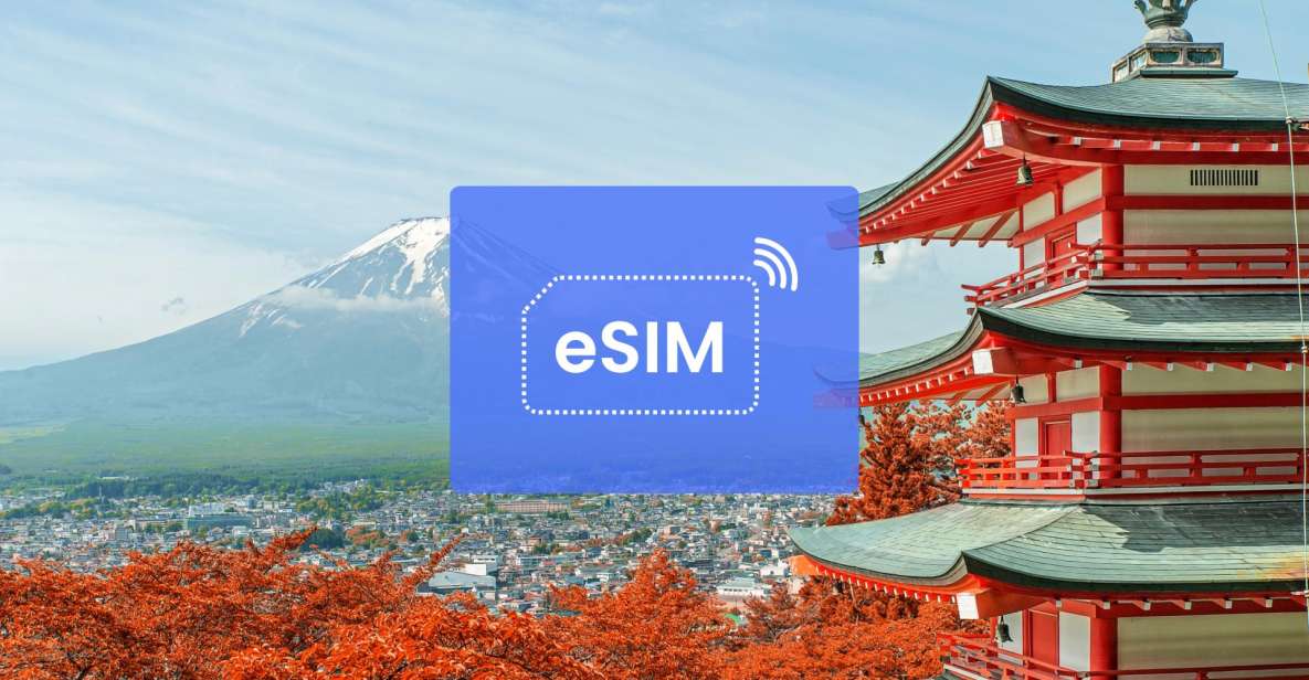 Tokyo: Japan/ Asia Esim Roaming Mobile Data Plan - Usage Instructions for E-Sim