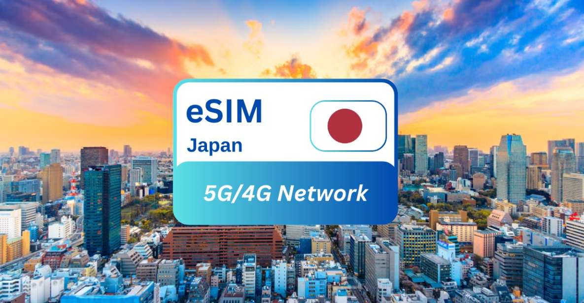 Tokyo: Japan Esim Roaming Data Plan - Seamless Connectivity Experience