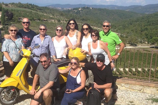 Vespa Tour in Chianti Small Group From Florence - Customer Recommendations