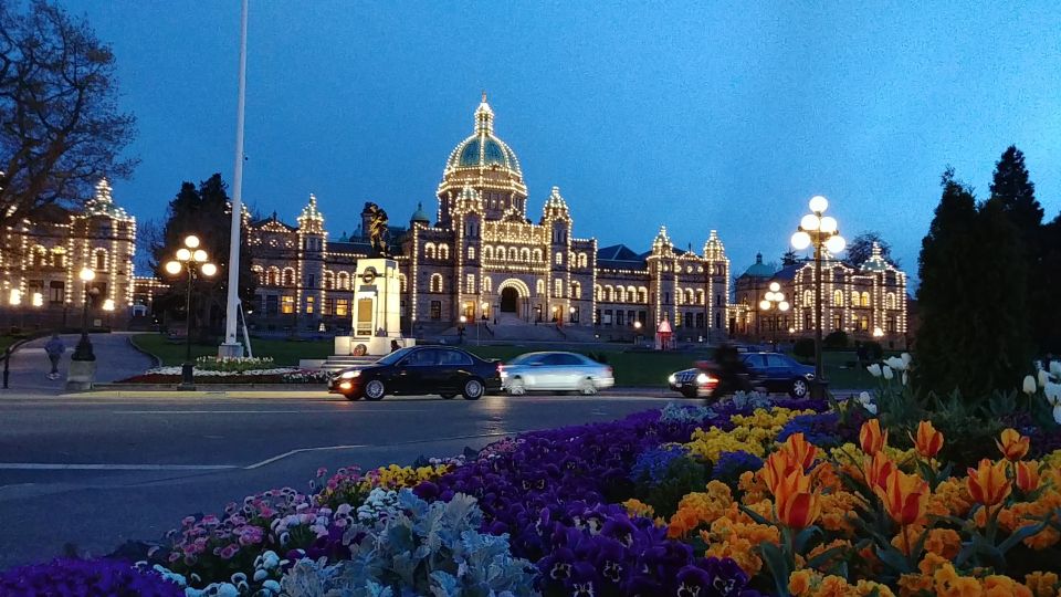 Victoria & Butchard Gardens Private Tour From Vancouver - Exclusions