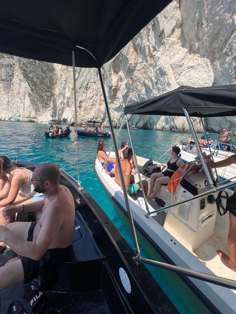 Zakynthos: Laganas Marine Park Speedboat Tour With Swimming - Pickup and Safety Briefing