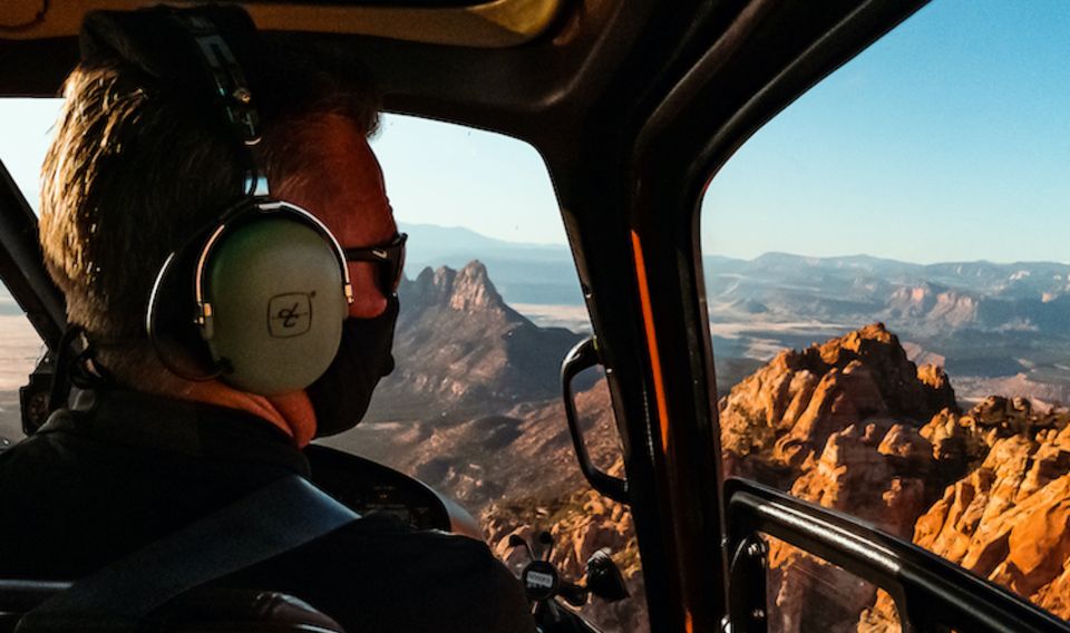 Zion National Park, Canaan Cliffs: Extended Helicopter Tour - Booking and Experience