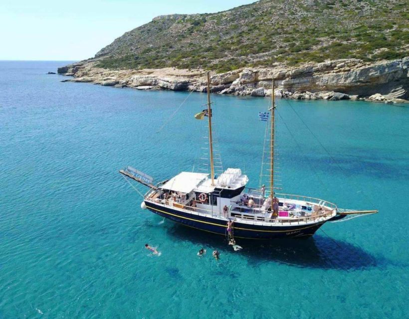 Agia Anna: Koufonisia Cruise and Rina Cave Swim With BBQ - Directions and Preparations