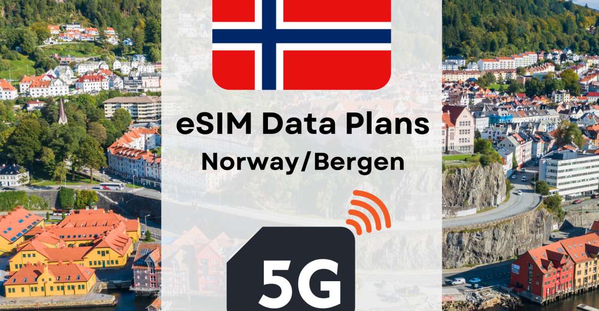 Bergen: Esim Internet Data Plan for Norway High-Speed 4g/5g - Important Compatibility Notes