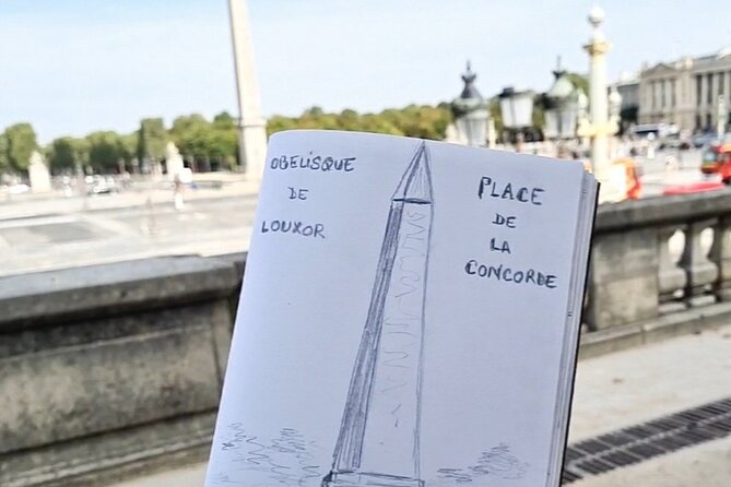 Drawing Workshop/Creative Notebook & Cultural Walk in the Tuileries - Cancellation Policy Overview