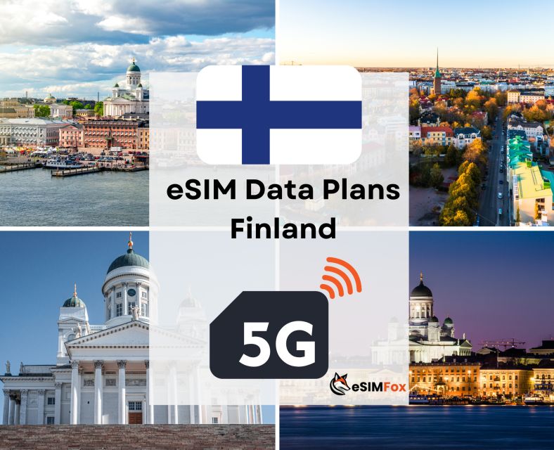 Helsinki : Esim Internet Data Plan Finland High-Speed 4g/5g - Esim Plan Activation Process