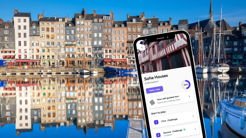 Honfleur: City Exploration Game and Tour on Your Phone - Planning Your City Discovery