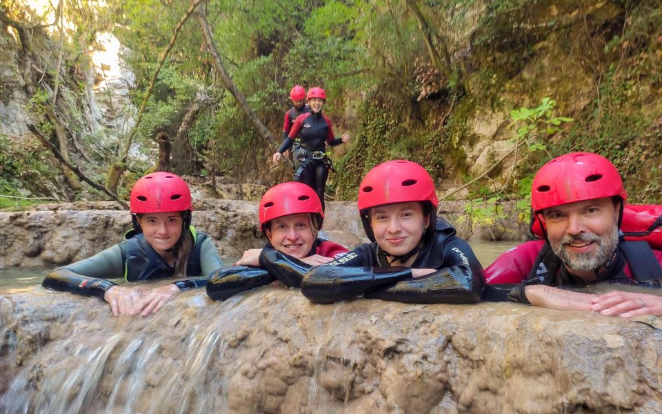 Kalamata: Polylimnio Waterfalls Canyoning Adventure - Important Information and Safety Measures