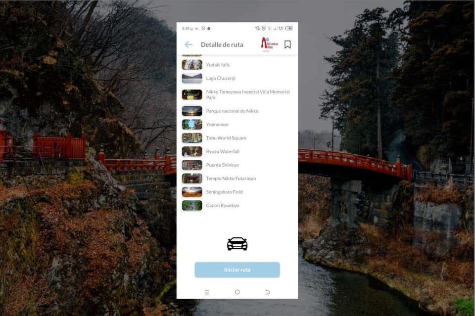 Nikko Self-Guided Tour App With Multi-Language Audioguide - Inclusions and Access Information