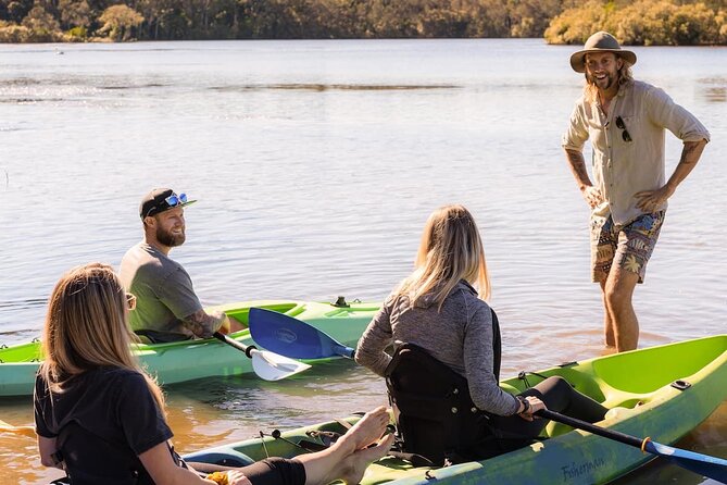 Noosa Everglade Kayak -South/Noosa End - Searching for Stingrays! - Relaxing on Secluded Shores