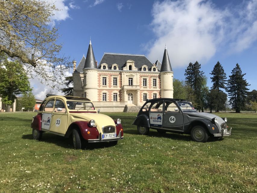 Pessac-Léognan : Citroën 2CV Private Half-Day Wine Tour - Important Information and Pricing