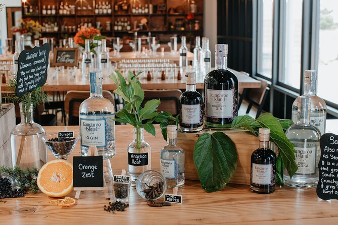 Premium Gin Tasting Activity in Cygnet River - Booking and Cancellation