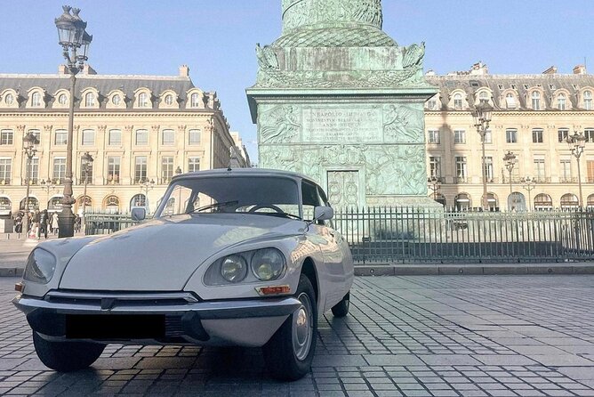 Private Vintage Car Tour of Paris in a Citroën DS - 2H - Common questions