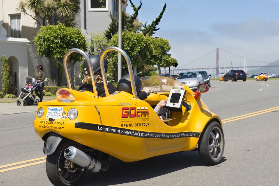 San Francisco: 3-Hour Early Bird GoCar Tour - Personalized Tour Experience