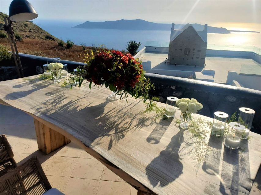 Santorini: Private Romantic Sunset Dinner With Caldera View - Additional Information