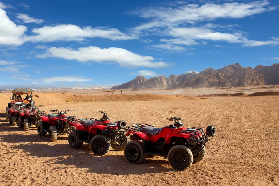 Sharm El Sheikh: ATV Quad Bike & Private Speedboat Adventure - Safety Requirements